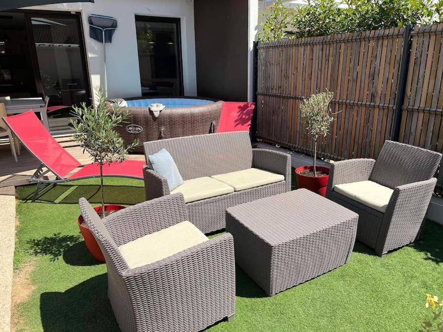 Maison 100M2 - Jaccuzzi, Jardin, 10 Min Plages Saint-Jean-de-Védas Dış mekan fotoğraf
